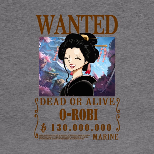 O-Robi Nico Robin Wanted by Teedream